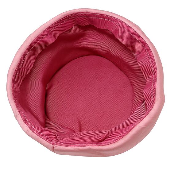 Vintage Pink Tiered Flower Pot Hat with Veil Net 4.5" High – Hey Viv! - Picture 6 of 8